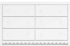 New American Furniture Galleries Mollviney 6-Drawer Dresser