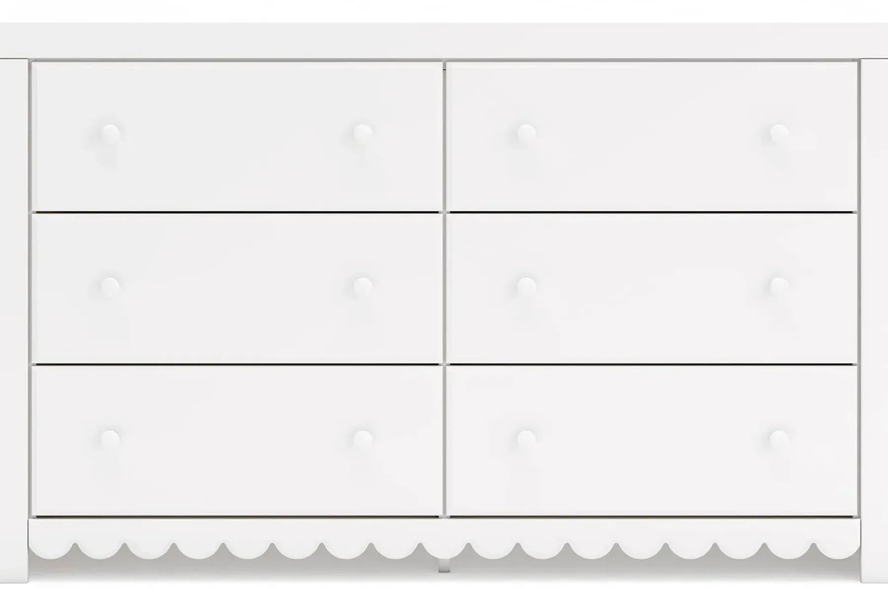 New American Furniture Galleries Mollviney 6-Drawer Dresser