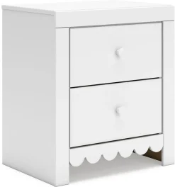 New American Furniture Galleries Mollviney 2-Drawer Nightstand