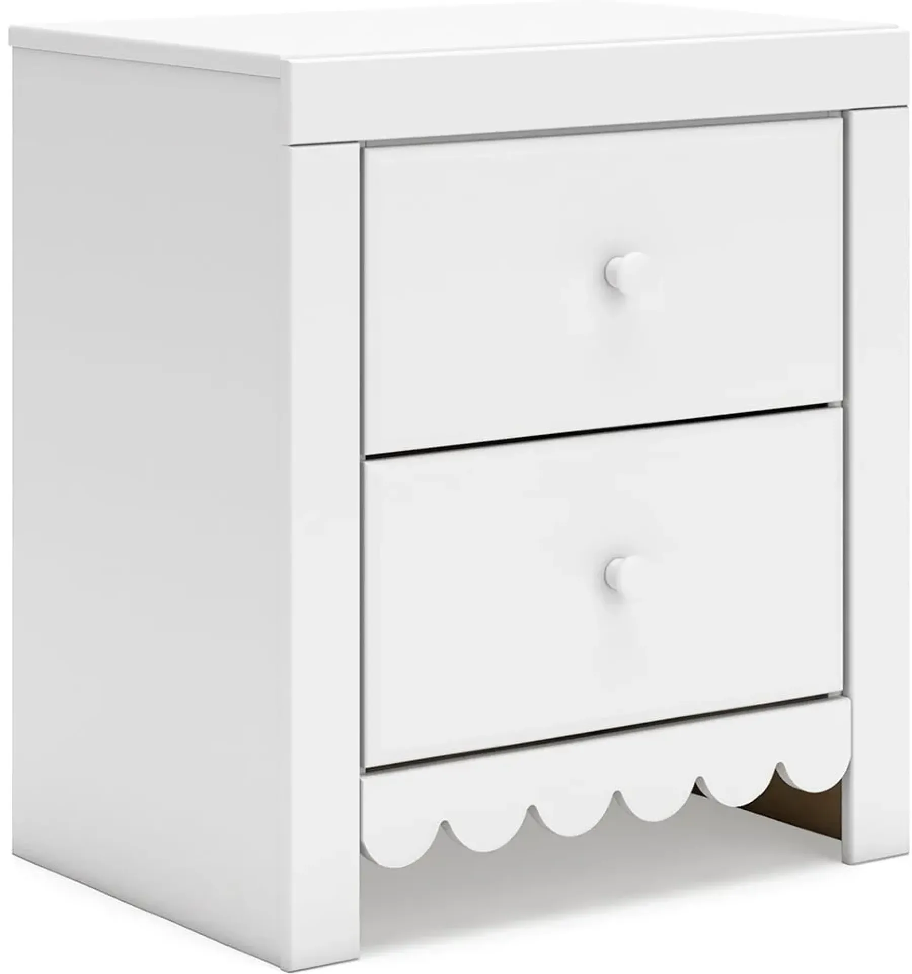 New American Furniture Galleries Mollviney 2-Drawer Nightstand