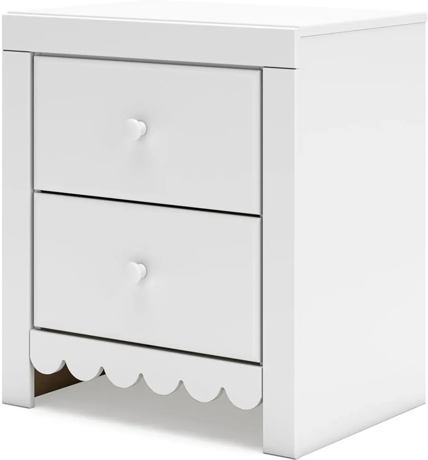 New American Furniture Galleries Mollviney 2-Drawer Nightstand