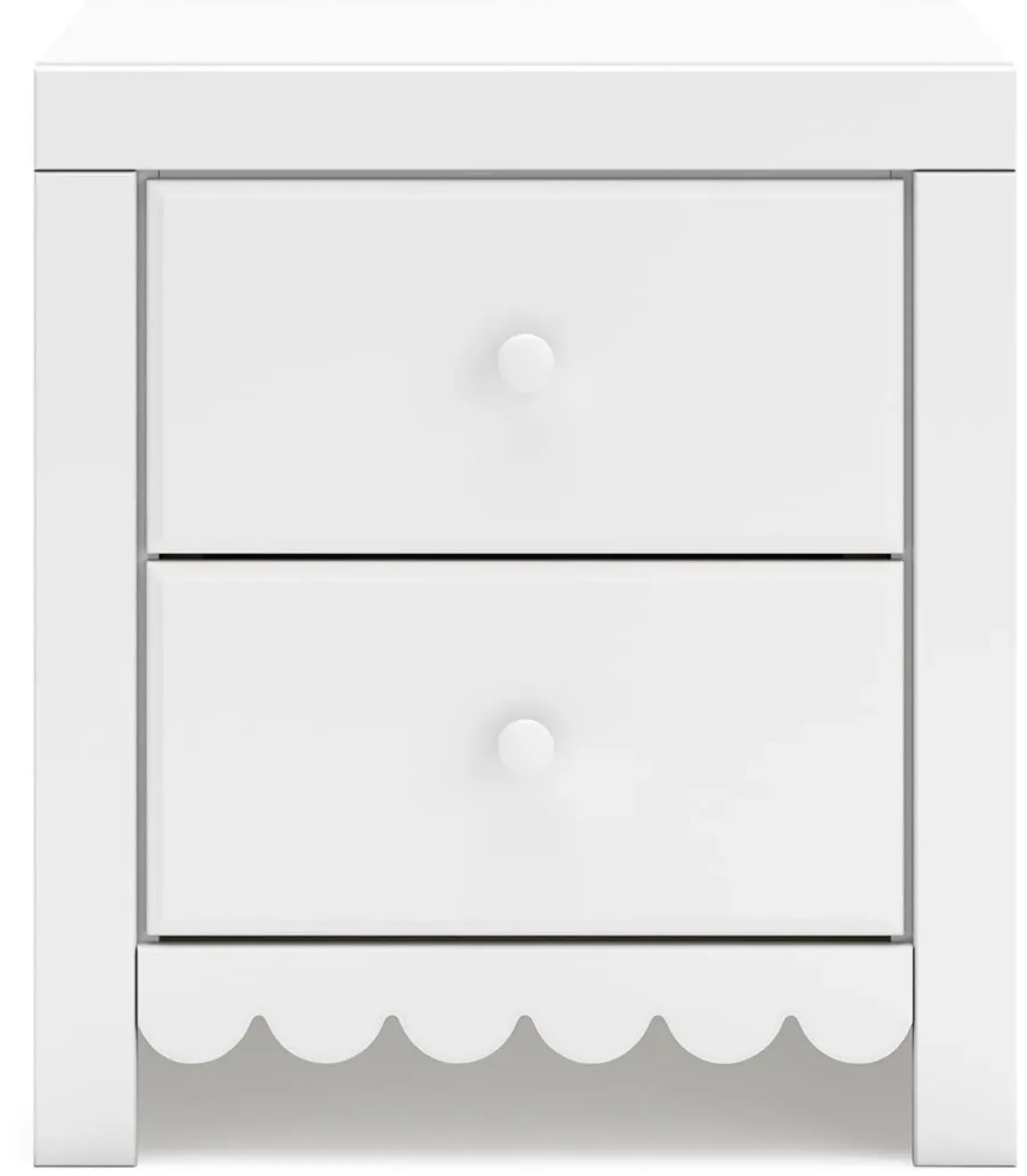 New American Furniture Galleries Mollviney 2-Drawer Nightstand