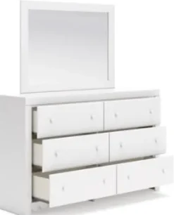 Discount American Furniture Galleries Mollviney 6-Piece Twin Bedroom Set