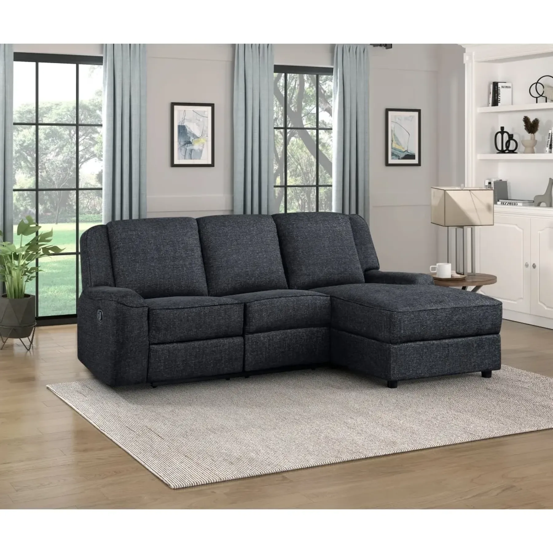 Hot American Furniture Galleries Monterey 2-Piece Reclining Sectional Sofa