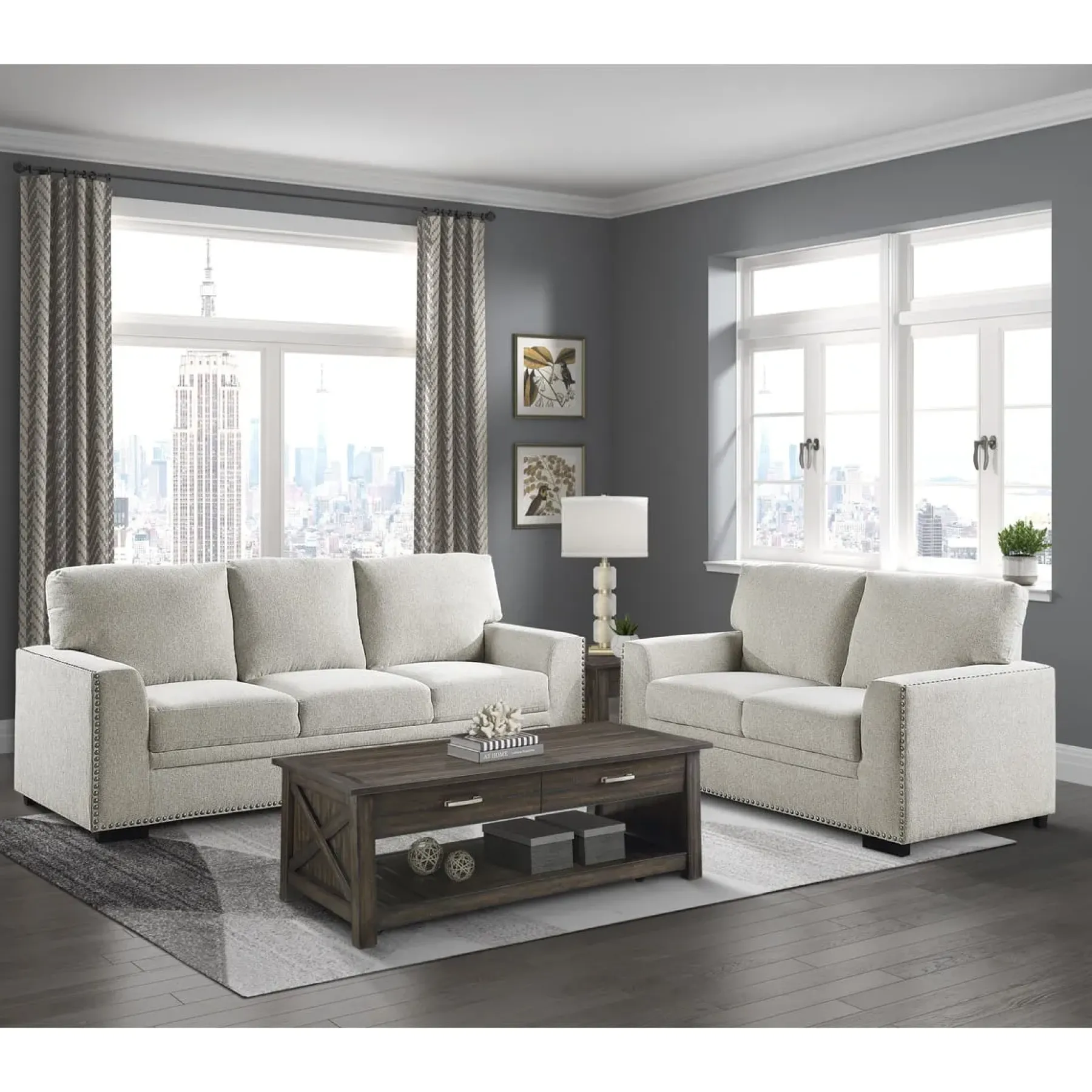 Fashion American Furniture Galleries Morelia Loveseat