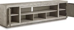 Online American Furniture Galleries Naydell XL TV Stand W/ Fireplace Option