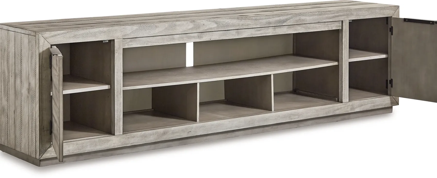 Online American Furniture Galleries Naydell XL TV Stand W/ Fireplace Option