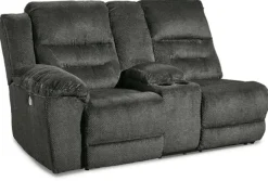 Clearance American Furniture Galleries Nettington 4-Piece Power Reclining Sectional