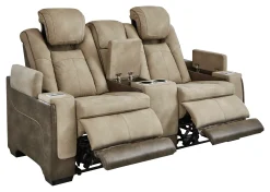 Hot American Furniture Galleries Next-Gen DuraPella Power Reclining Loveseat w/ Console