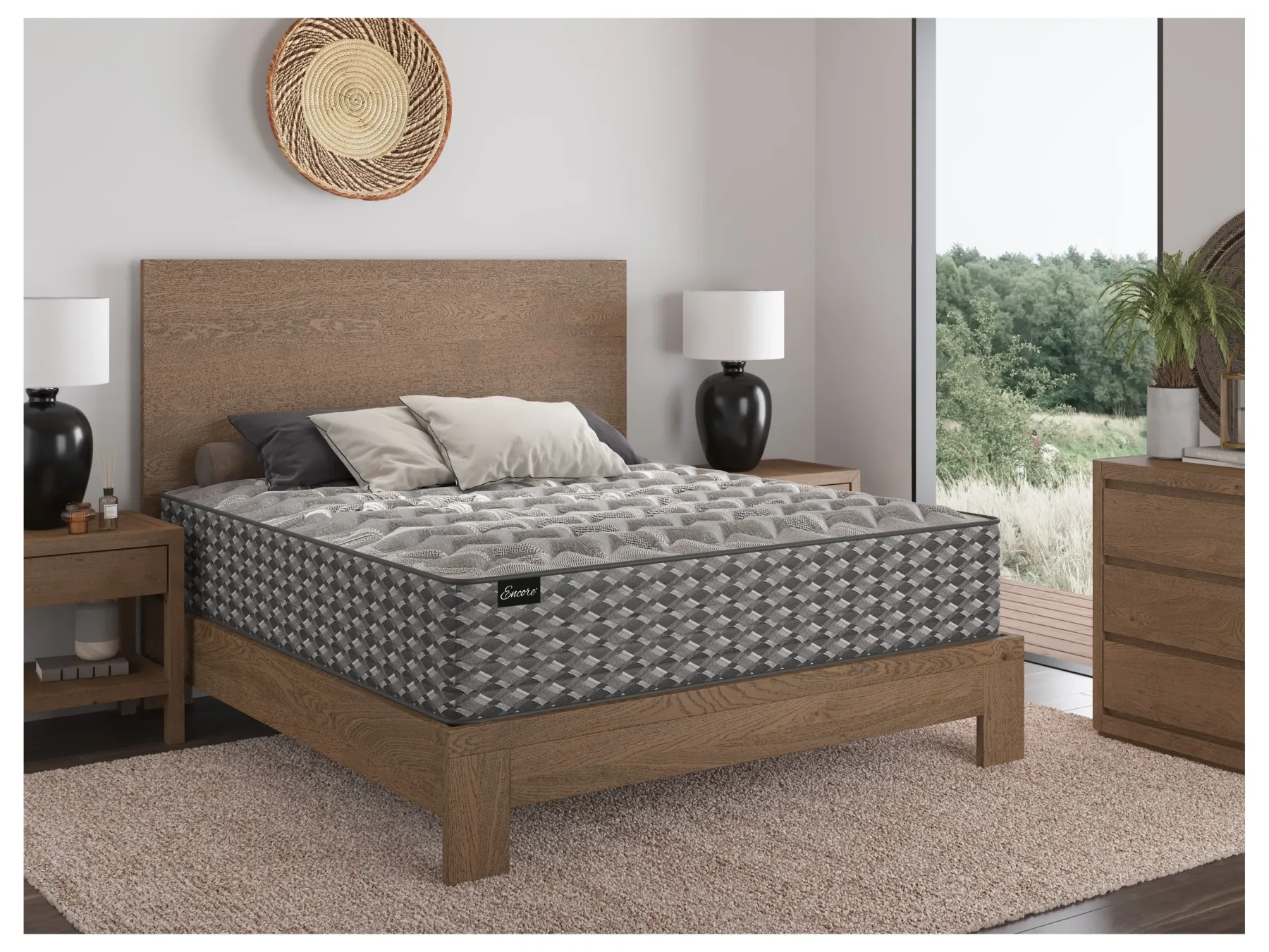 New American Furniture Galleries Oasis Luxury Firm King Firm Mattress