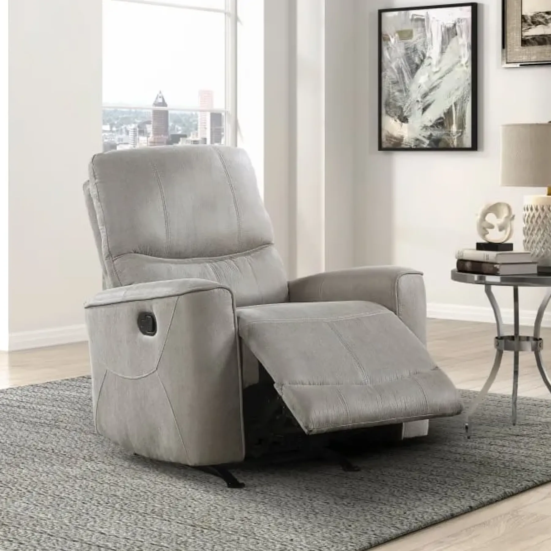Hot American Furniture Galleries Ouray Manual Recliner