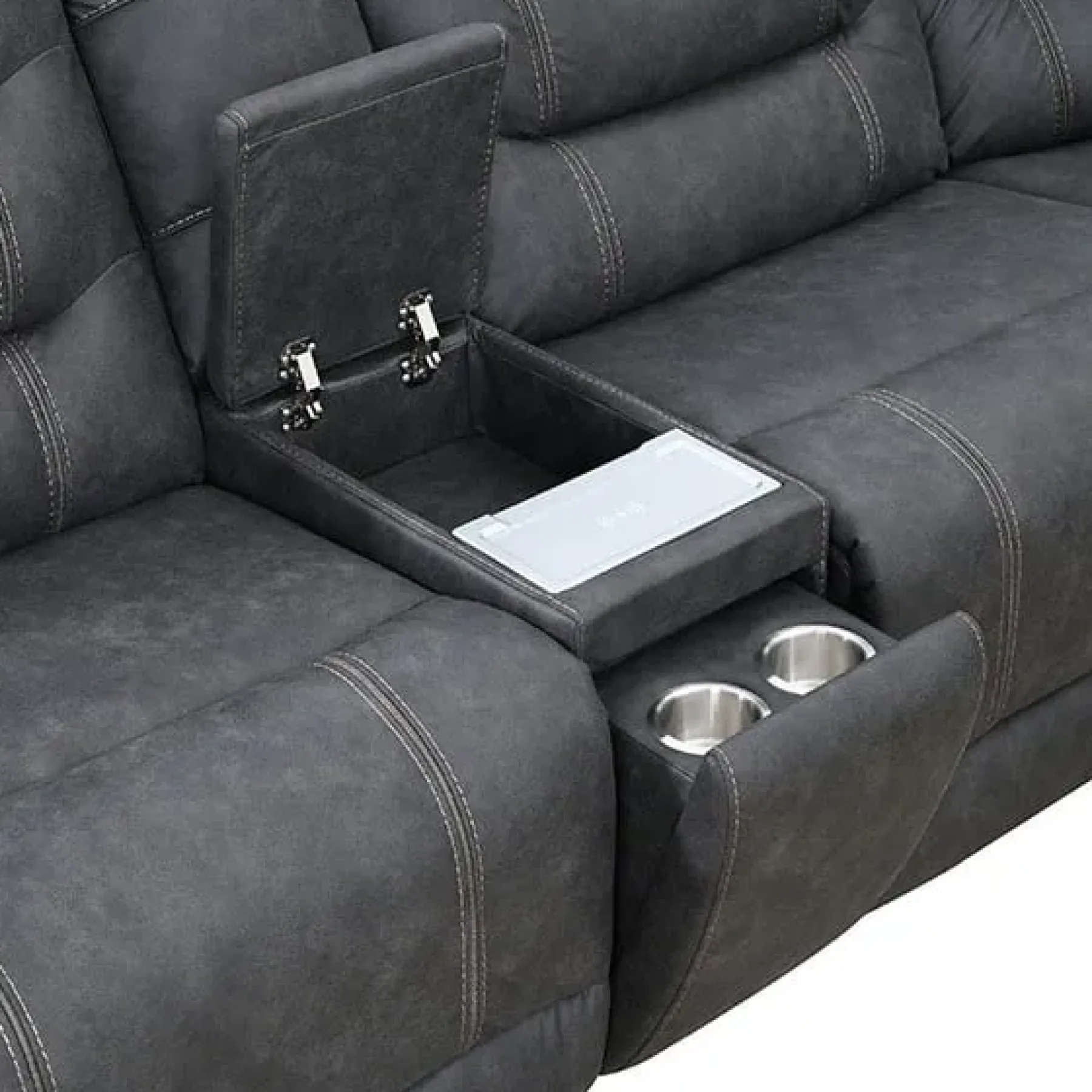 Best American Furniture Galleries 143 6-Piece Power Reclining Sectional