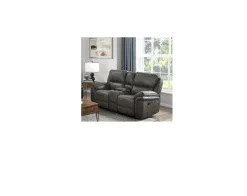 Fashion American Furniture Galleries Proctor Dual Manual Reclining Loveseat