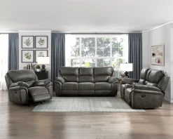 Hot American Furniture Galleries Proctor Dual Manual Reclining Sofa