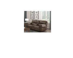 Clearance American Furniture Galleries Proctor Dual Power Reclining Loveseat