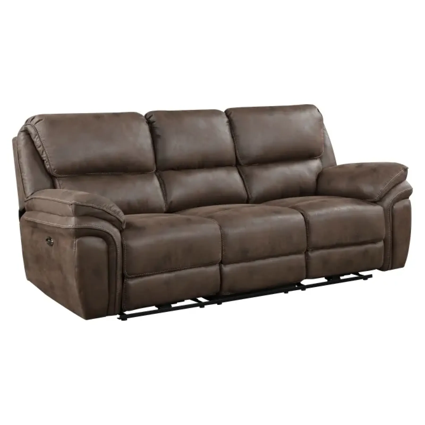 New American Furniture Galleries Proctor Dual Power Reclining Sofa