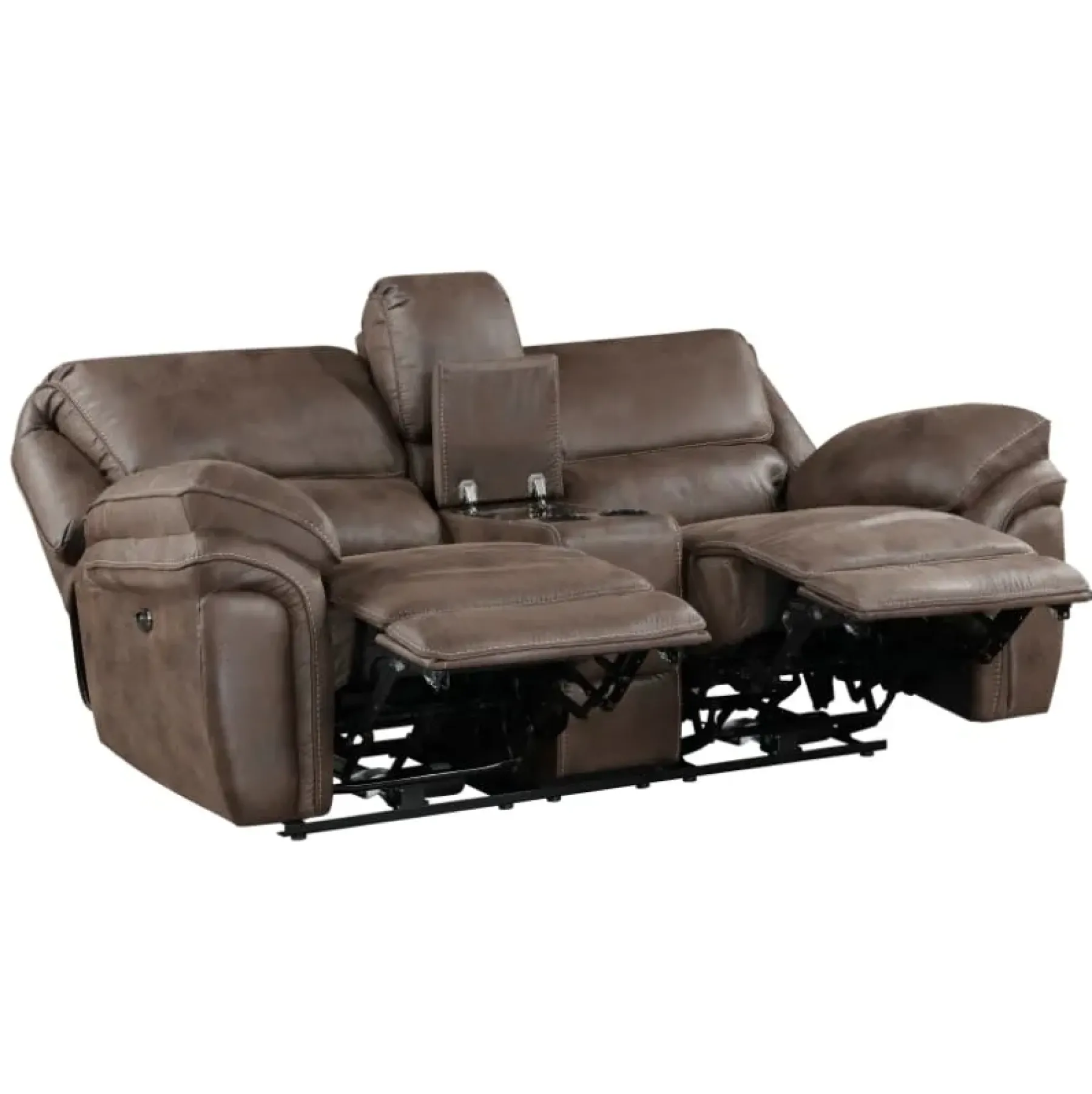 Clearance American Furniture Galleries Proctor Dual Power Reclining Loveseat
