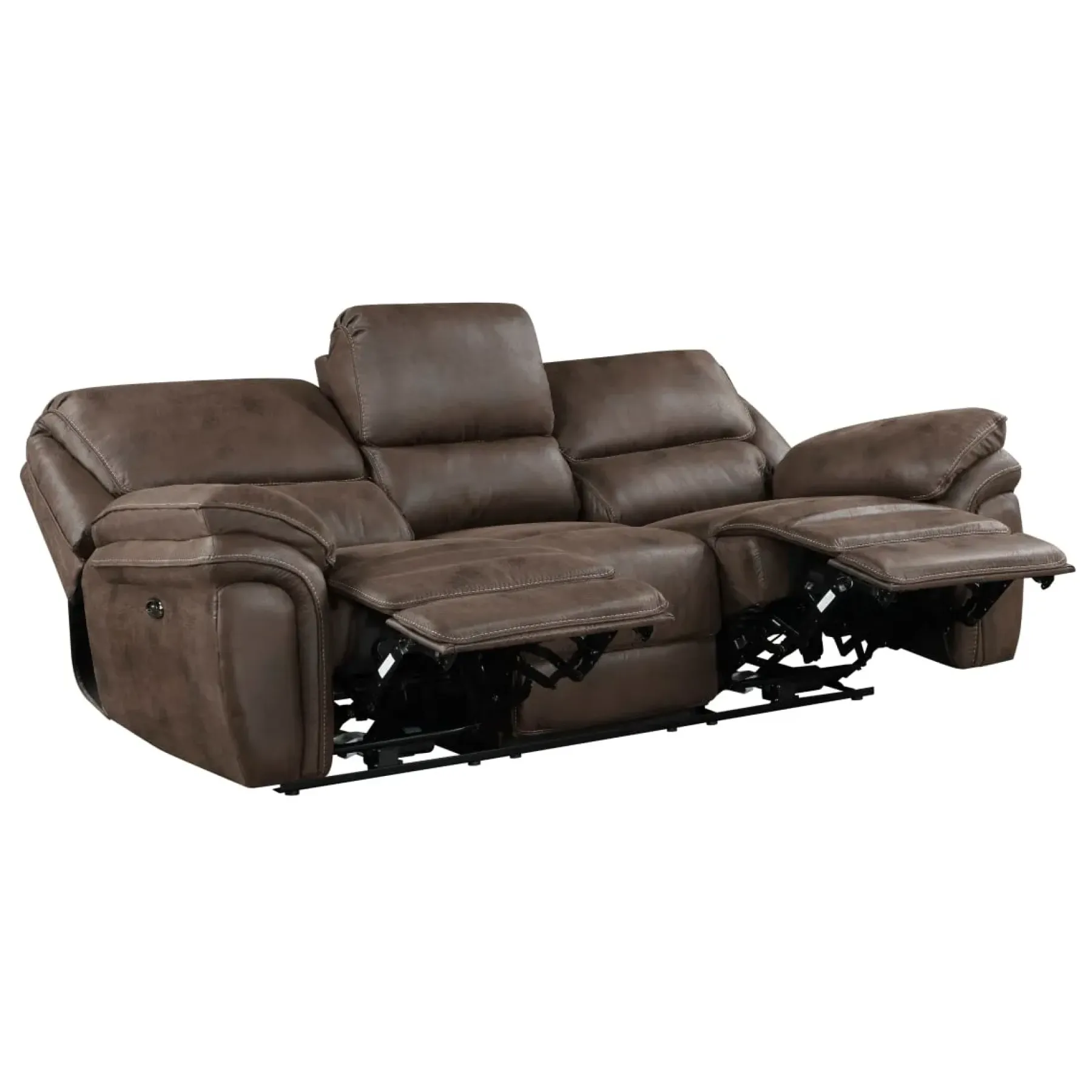 New American Furniture Galleries Proctor Dual Power Reclining Sofa