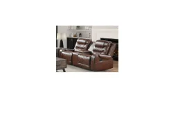 Fashion American Furniture Galleries Putnam Double Glider Reclining Loveseat