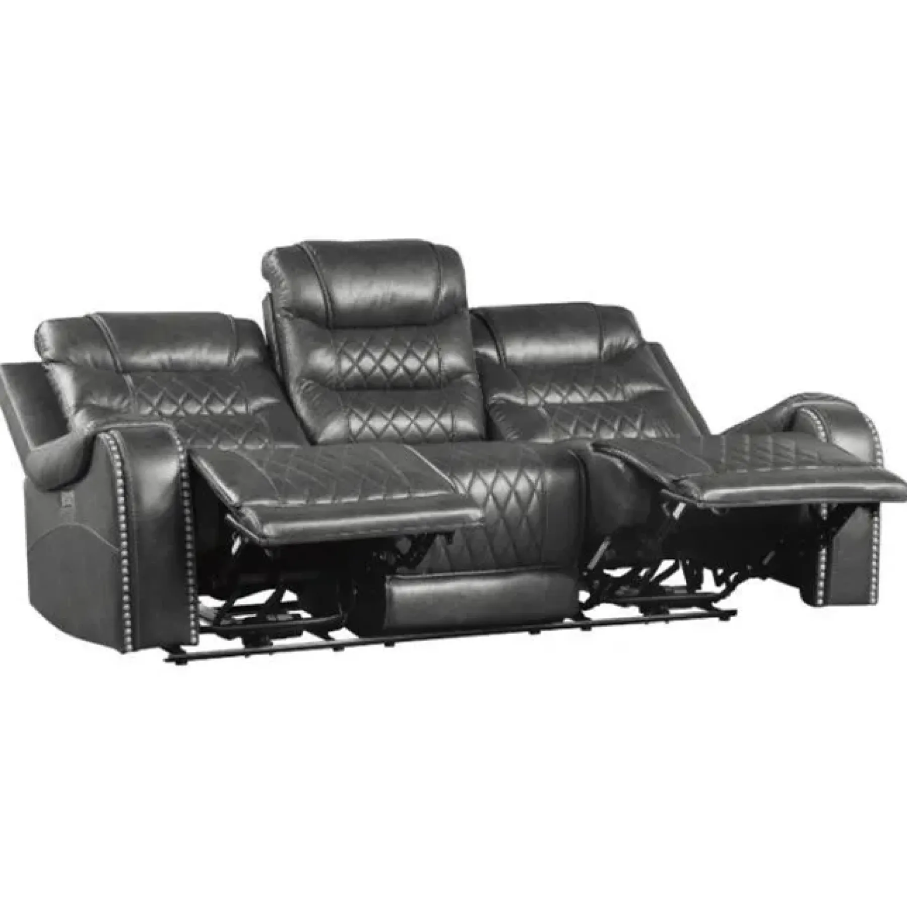 Hot American Furniture Galleries Putnam Power Double Reclining Sofa