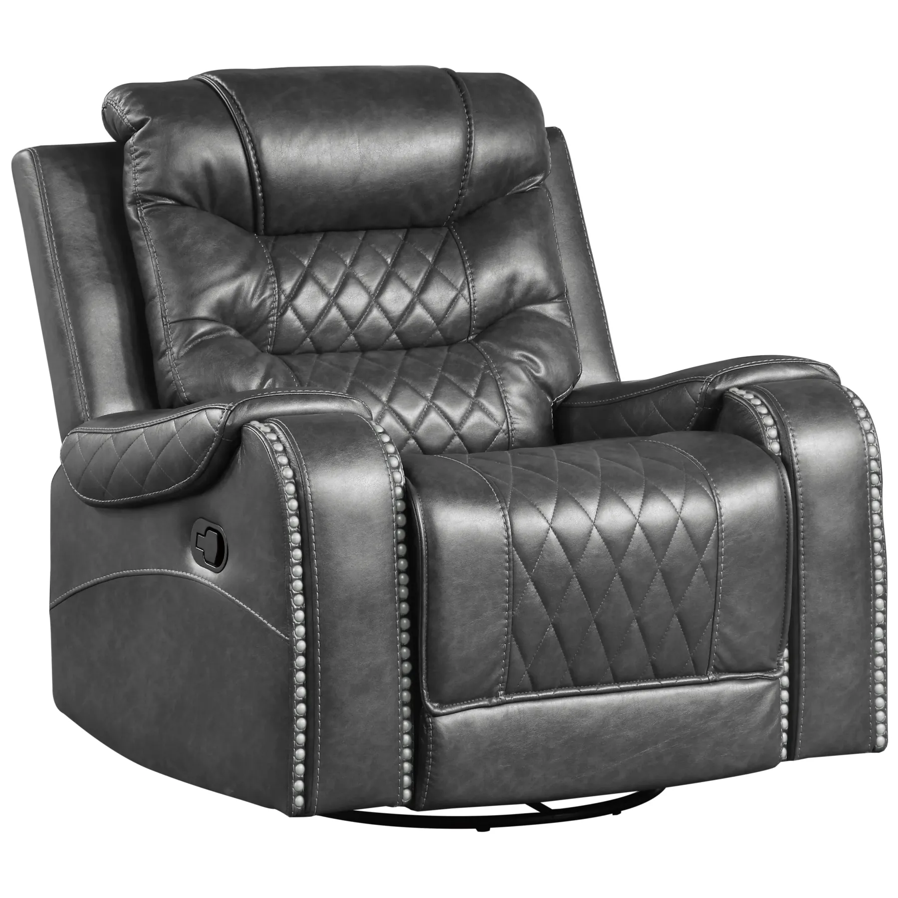 Clearance American Furniture Galleries Putnam Swivel Glider Reclining Chair