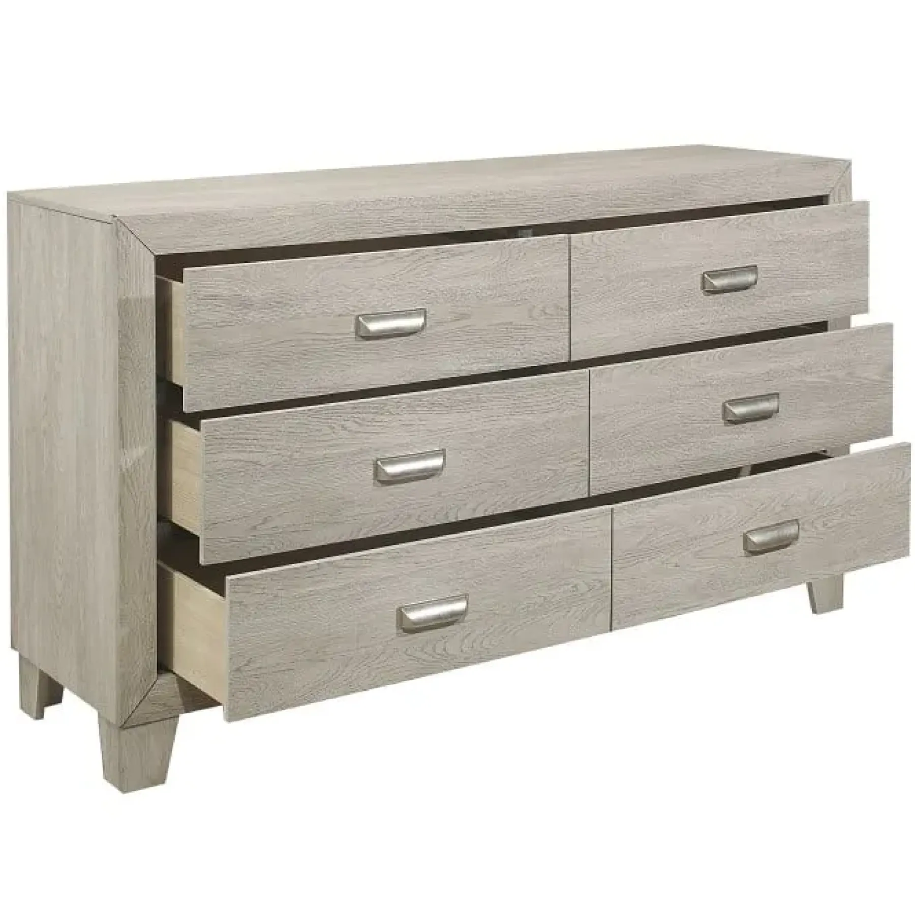 Discount American Furniture Galleries Quinby 6-Drawer Dresser