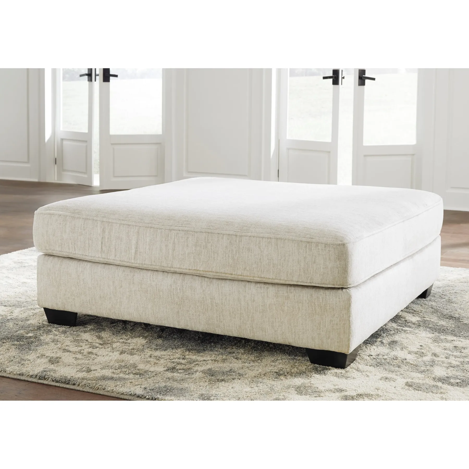 Fashion American Furniture Galleries Rawcliffe Oversized Accent Ottoman