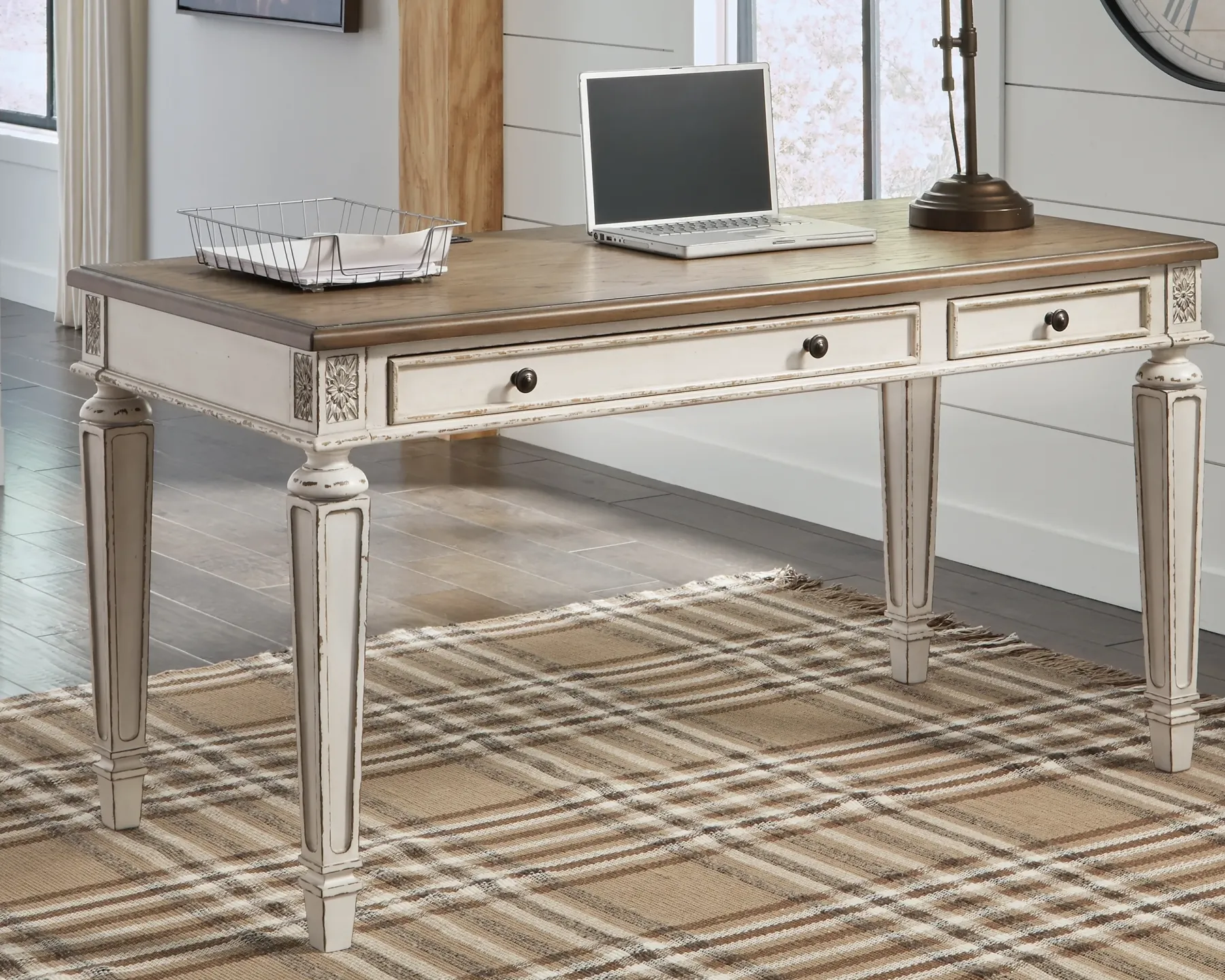 Discount American Furniture Galleries Realyn Home Office Desk