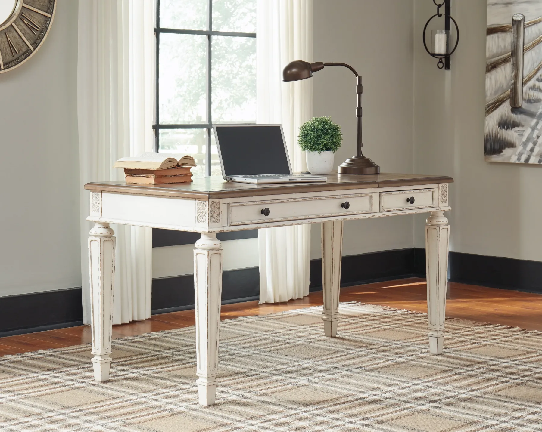 Best American Furniture Galleries Realyn Home Office Lift Top Desk