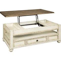 Sale American Furniture Galleries Realyn Lift-Top Cocktail Table