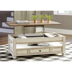 Sale American Furniture Galleries Realyn Lift-Top Cocktail Table