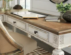 Best American Furniture Galleries Realyn 2-Piece Home Office Desk