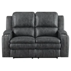 New American Furniture Galleries 126 Reclining Loveseat