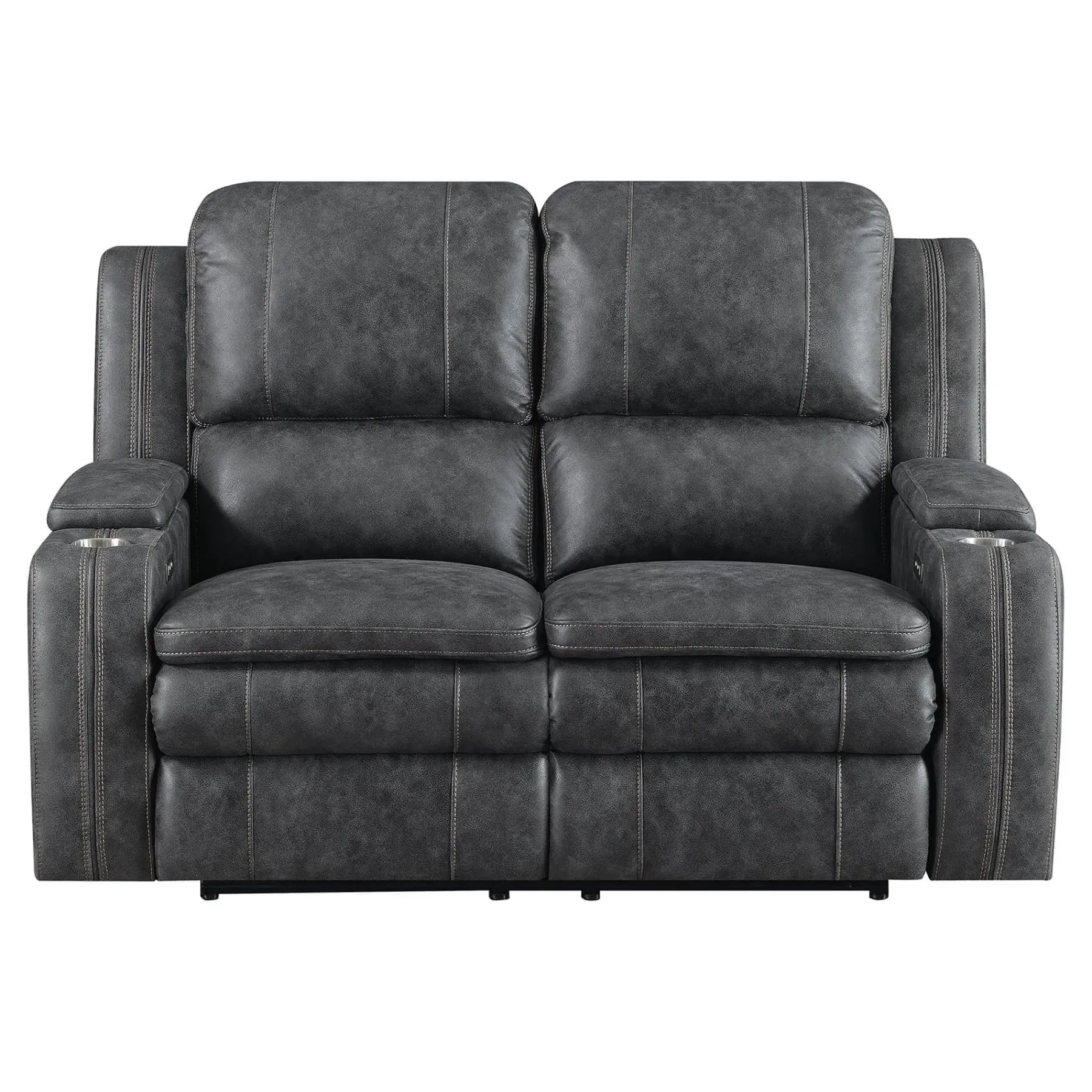 New American Furniture Galleries 126 Reclining Loveseat