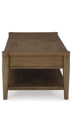 Fashion American Furniture Galleries Roanhowe Rectangular Cocktail Table
