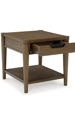 Sale American Furniture Galleries Roanhowe Rectangular End Table