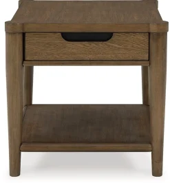 Sale American Furniture Galleries Roanhowe Rectangular End Table