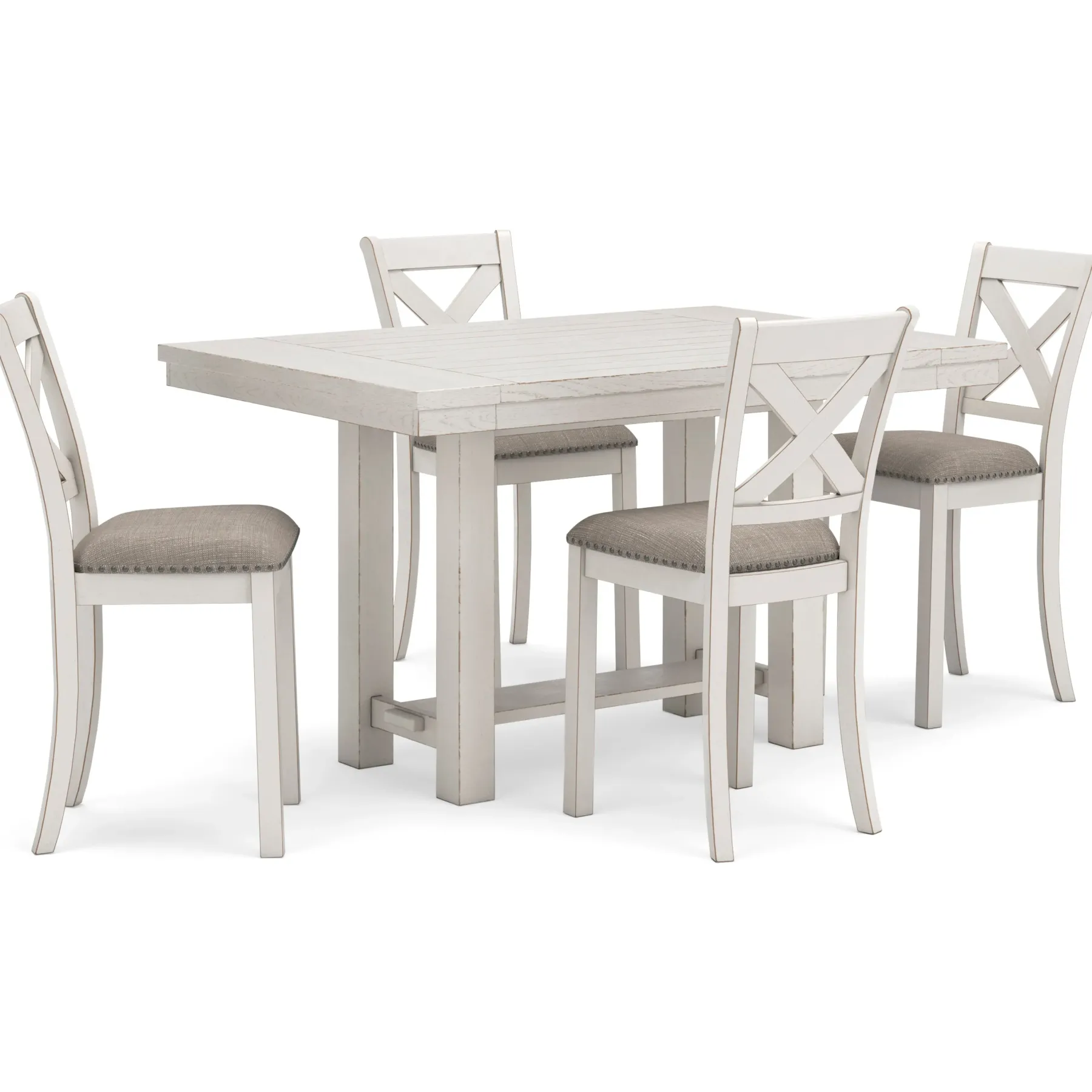 Sale American Furniture Galleries Robbinsdale Counter Height Dining Table And 4 Barstools