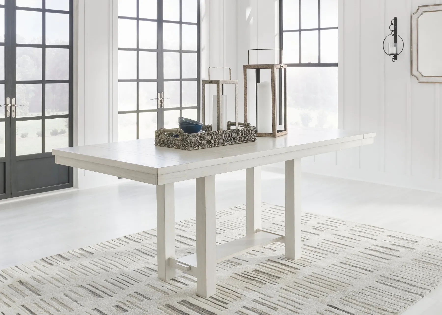 Sale American Furniture Galleries Robbinsdale Counter Height Dining Table And 4 Barstools