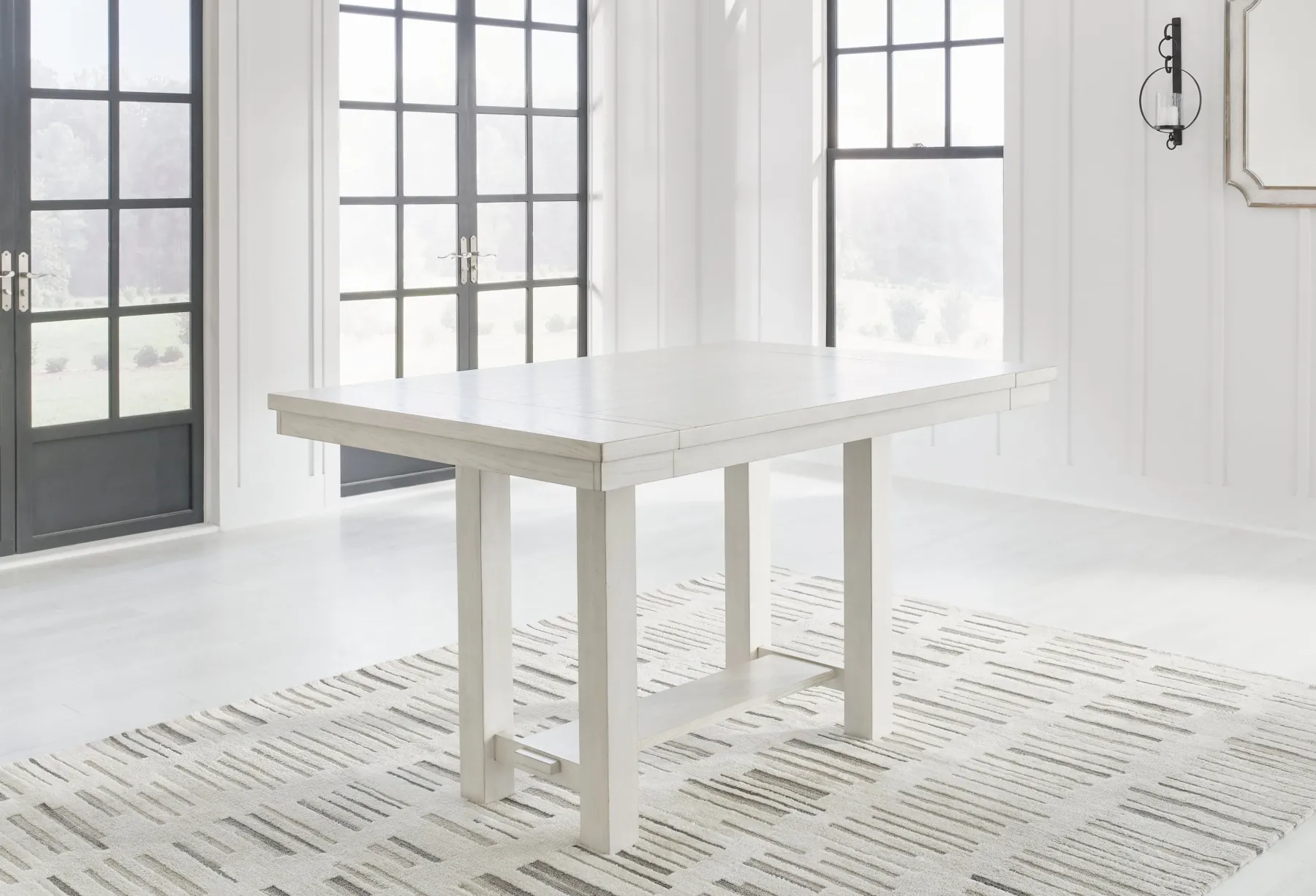 Sale American Furniture Galleries Robbinsdale Counter Height Dining Table And 4 Barstools