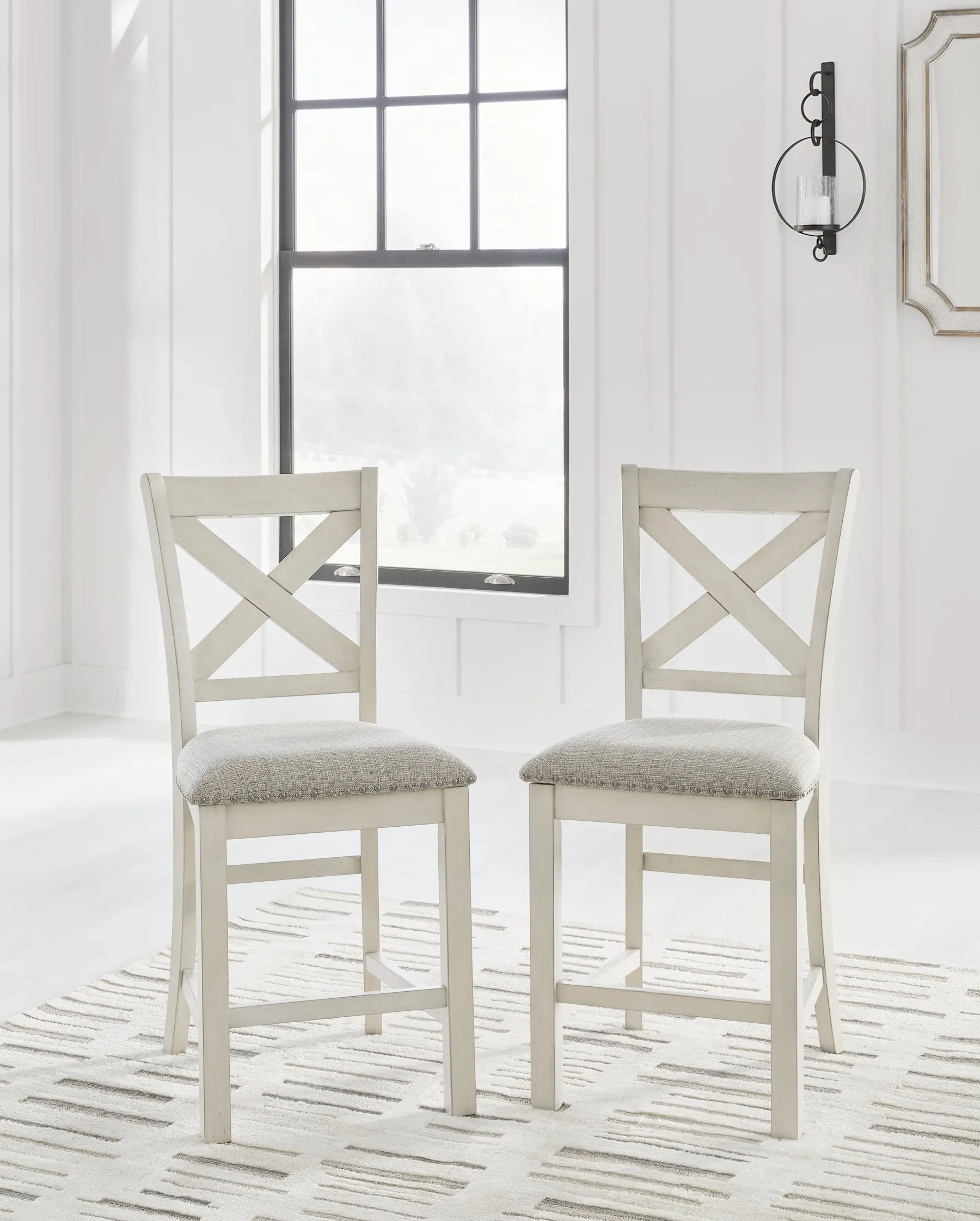 Sale American Furniture Galleries Robbinsdale Counter Height Dining Table And 4 Barstools