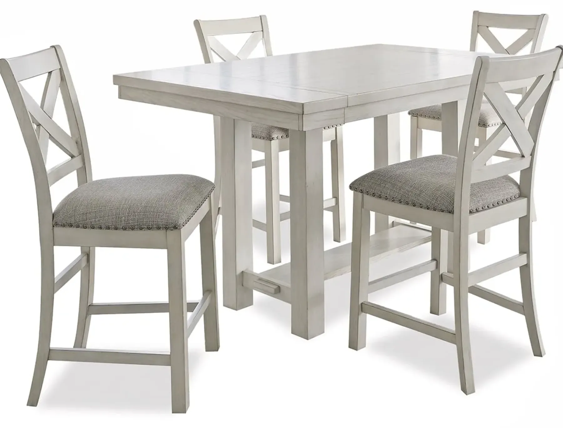 Sale American Furniture Galleries Robbinsdale Counter Height Dining Table And 4 Barstools