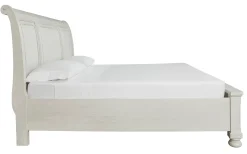 Discount American Furniture Galleries Robbinsdale Queen Sleigh Bed with Storage