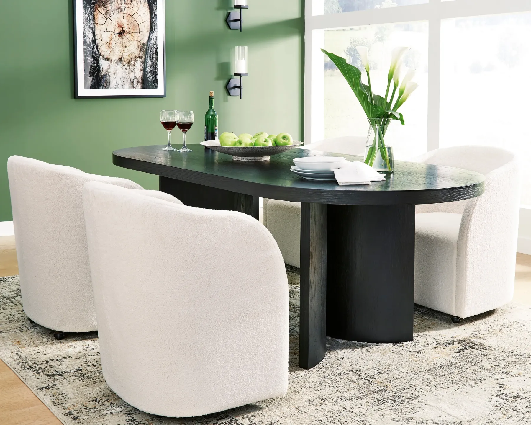 Hot American Furniture Galleries Rowanbeck Dining Arm Chair