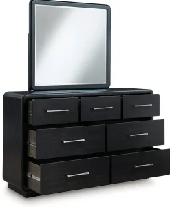Outlet American Furniture Galleries Rowanbeck Dresser And Mirror