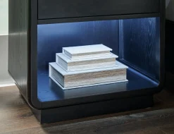 Online American Furniture Galleries Rowanbeck Single Drawer Nightstand