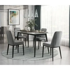 New American Furniture Galleries Salerno Rectangular Dining Table