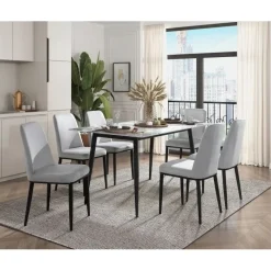 New American Furniture Galleries Salerno Rectangular Dining Table