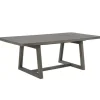 Clearance American Furniture Galleries Sanford Trestle Dining Table