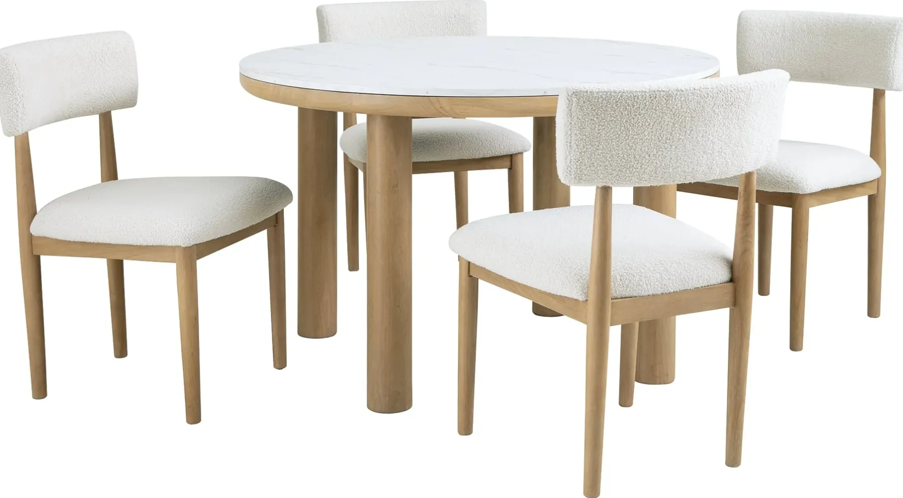 Outlet American Furniture Galleries Sawdyn Dining Table And 4 Chairs